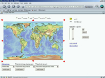 Screenshot of Map Server